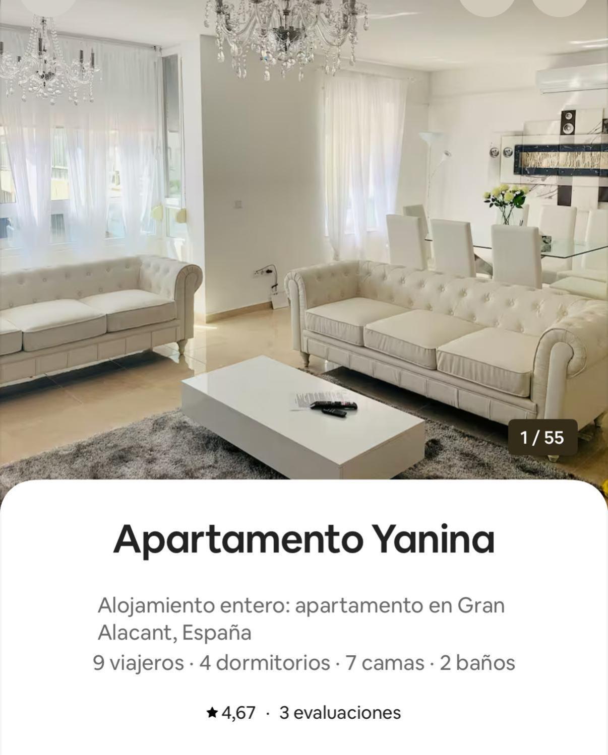Apartamentos Yanina Gran Alacant 산타 폴라 외부 사진